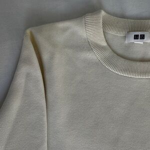 Uniqlo White Sweater
